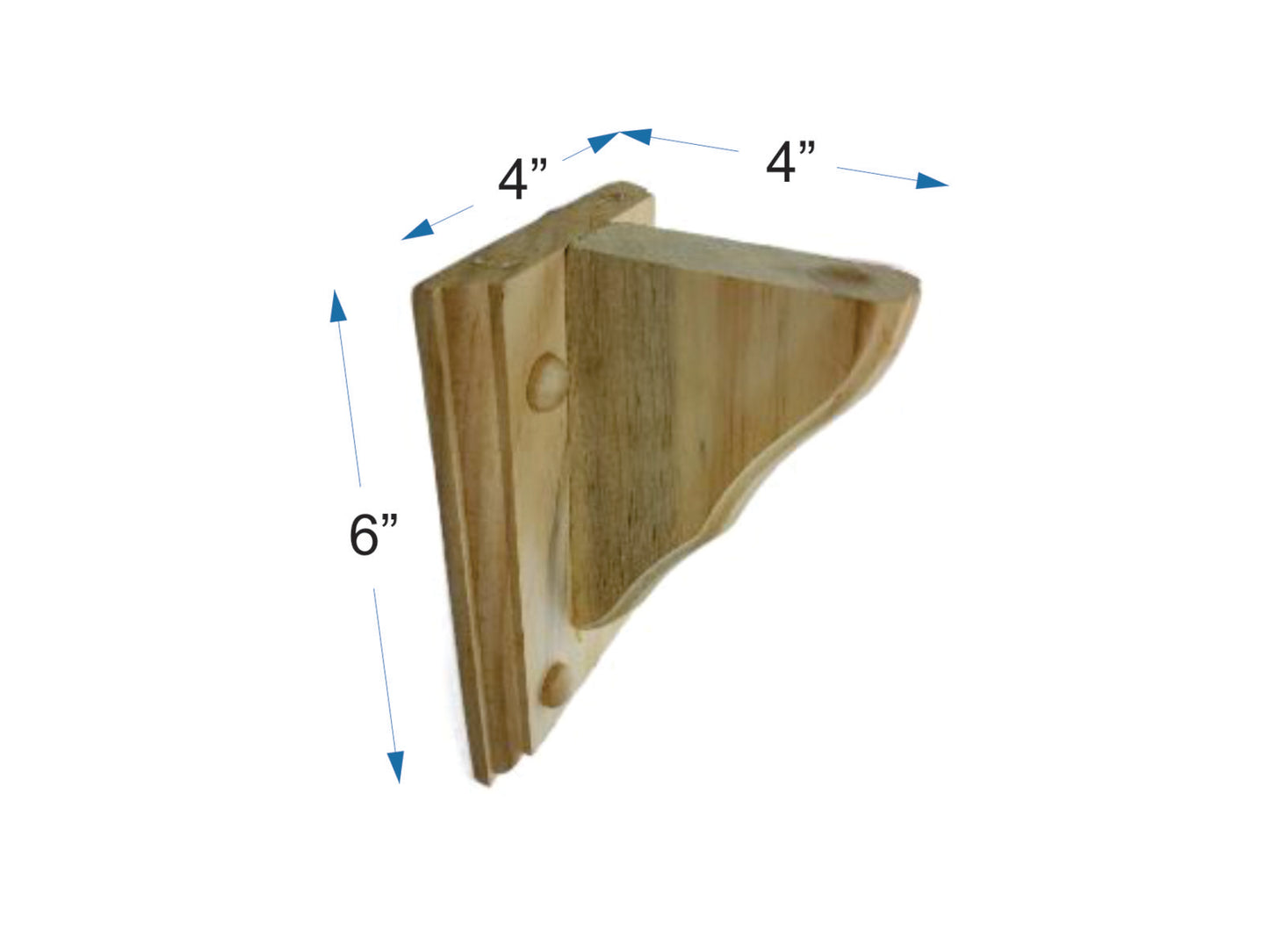 4X6" PineBrackets - Box of 20